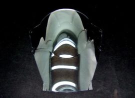 Plexi Kawasaki ZX12R 2002-2004 Sötétfüst